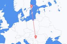 Vluchten van Timișoara naar Stockholm