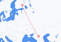 Flights from Mineralnye Vody, Russia to Lappeenranta, Finland