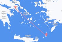 Flyg från Karpathos, Grekland till Aten, Grekland
