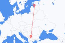 Vols de Riga pour Skopje