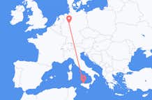 Flyreiser fra Paderborn, Tyskland til Palermo, Italia
