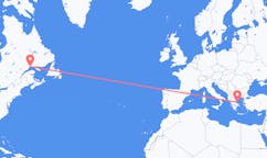 Flights from Sept-Îles, Canada to Skiathos, Greece