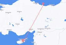 Flyg från Ordu till Larnaca