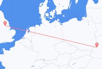 Flights from Lviv, Ukraine to Doncaster, the United Kingdom