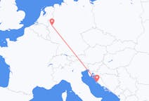 Flights from Zadar, Croatia to Düsseldorf, Germany