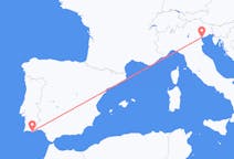 Flyg från Faro District, Portugal till Venedig, Italien