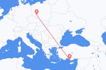 Flyreiser fra Wroclaw, Polen til Gazipaşa, Tyrkia