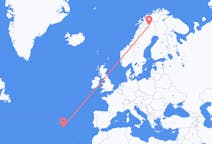 Fly fra Santa Maria til Kiruna