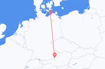 เที่ยวบิน จาก Rostock, เยอรมนี ไปยัง ซาลซ์บูร์ก, ออสเตรีย