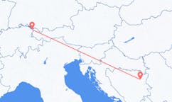 Flüge von Tuzla, Bosnien und Herzegowina nach Thal, die Schweiz