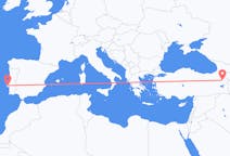 Flyreiser fra Ağrı, Tyrkia til Lisboa, Portugal