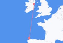 Flyrejser fra Dublin, Irland til La Coruña, Spanien