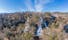 Photo of panoramic aerial view of Edessa Waterfall, Central Macedonia, Greece.