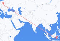 印度尼西亚出发地 望加錫飞往印度尼西亚飞往 克拉科夫的航班