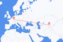 Flights from Shymkent to Saarbrücken