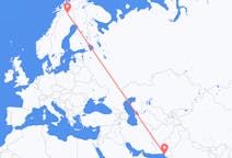 Flights from Karachi to Kiruna