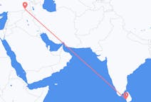 Flights from Colombo, Sri Lanka to Şırnak, Turkey