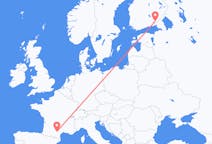 Flights from Castres, France to Lappeenranta, Finland