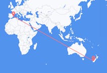 Flyreiser fra Queenstown, New Zealand til Ibiza, Spania
