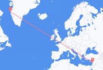 Flyrejser fra Beirut, Lebanon til Sisimiut, Grønland