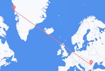 Flyreiser fra București, Romania til Upernavik, Grønland