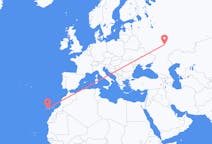 Flights from Penza, Russia to Tenerife, Spain