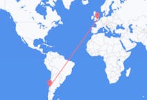 Flyrejser fra Temuco, Chile til London, England