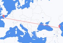 Flyg från Machatjkala, Ryssland till Saint Helier, Jersey