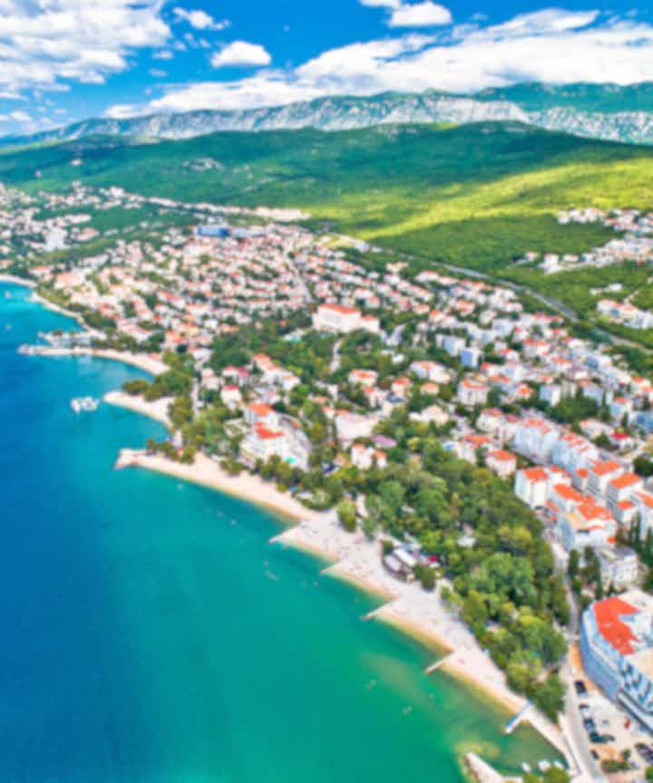 Best beach vacations in Crikvenica, Croatia