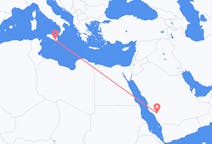 Flights from Al Bahah, Saudi Arabia to Comiso, Italy