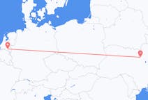 Vluchten van Kiev, Oekraïne naar Eindhoven, Nederland