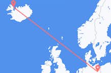 出发地 冰岛约古尔目的地 德国柏林的航班