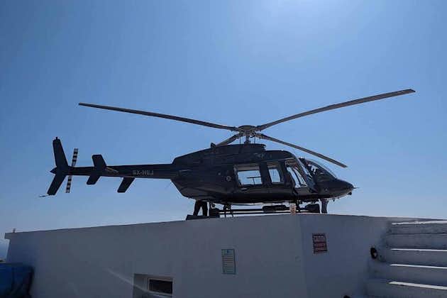 Hubschrauberrundflug über Mykonos: 30-minütiger Rundflug