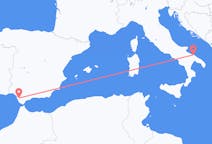 出发地 西班牙从赫雷斯目的地 意大利巴里的航班