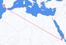 Vluchten van Semera, Ethiopië naar Faro, Napoli, Portugal
