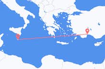 Flights from Valletta to Antalya