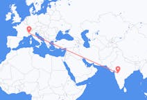 Flights from Aurangabad, India to Turin, Italy