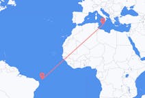 Flights from Fernando de Noronha to Valletta