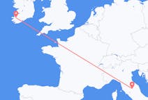 เที่ยวบิน จากคิลเลอร์กลิน, ไอร์แลนด์ ไปยัง เปรูจา, อิตาลี