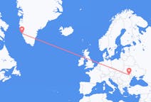 Flyg från Iași till Nuuk