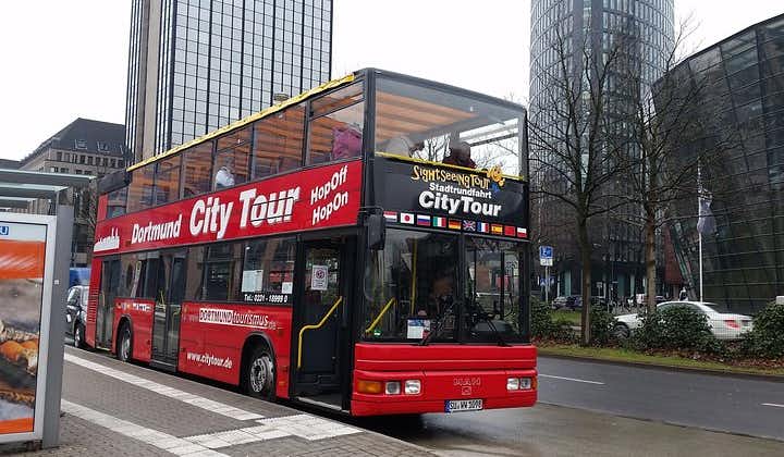 Bytur Dortmund i en dobbeltdekkerbuss