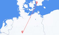 Vols depuis la ville de Cassel vers la ville de Malmö