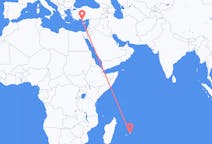 Flyg från Mauritius till Gazipaşa