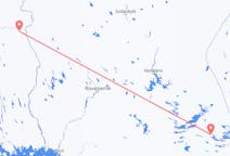 Vols depuis la ville de Kuusamo vers la ville de Pajala