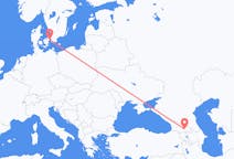 Flyreiser fra Tbilisi, Georgia til København, Danmark