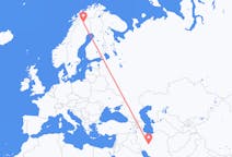 Flights from Isfahan to Kiruna