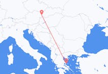 Flights from Bratislava to Skiathos