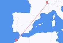 Flyreiser fra Casablanca, Marokko til Genève, Sveits