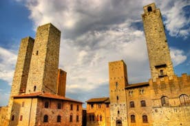 Lille gruppe San Gimignano og Volterra dagstur fra Siena