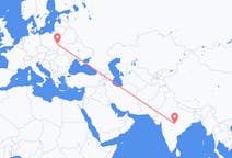 Flyrejser fra Nagpur, Indien til Lublin, Polen